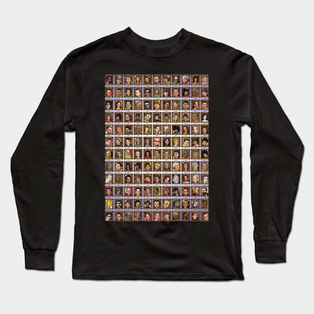 All stars Long Sleeve T-Shirt by matan kohn